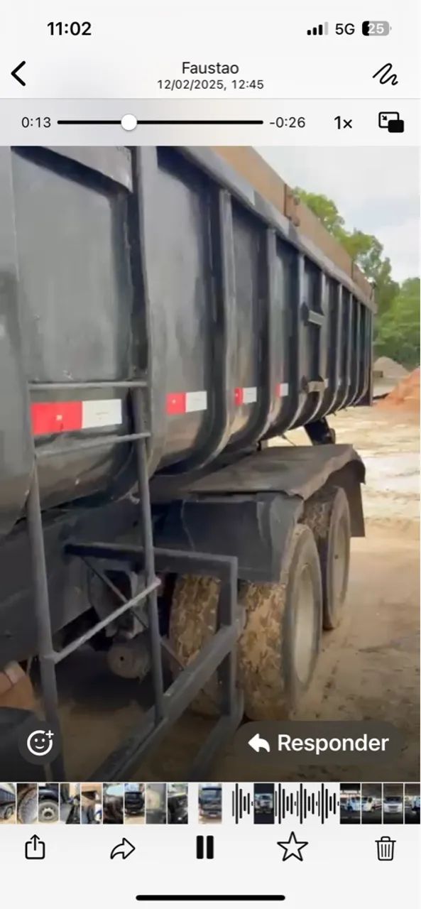 Caminhão caçamba Volvo 260 ano 2011 - Foto 4