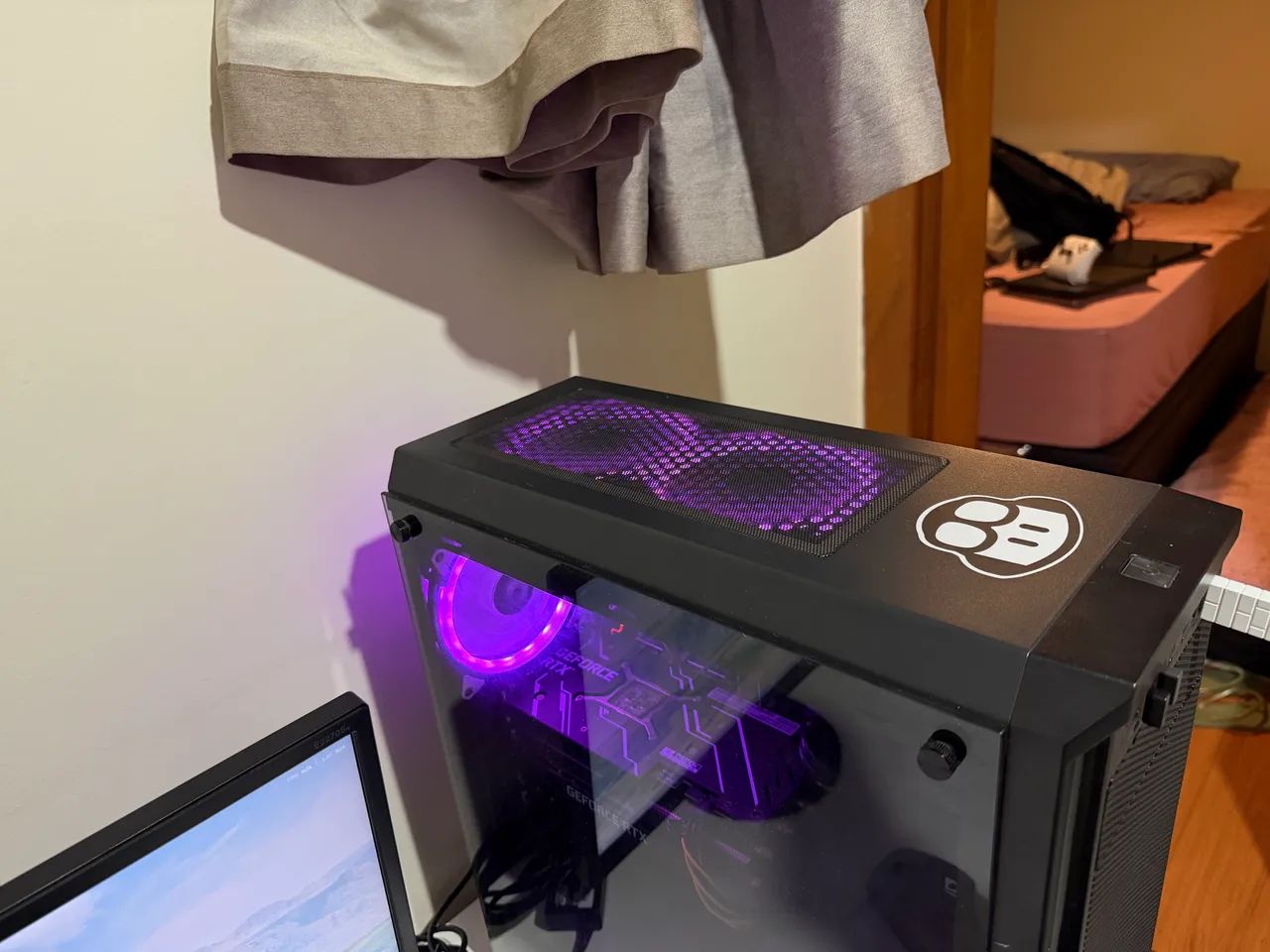 PC Gamer Completo - RTX 3070 + i5 9400F - Muito Bem Refrigerado - Foto 2