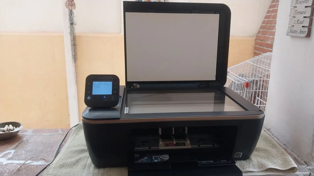  Impressora/copiadora HP deskjet link avant wi-fi mult func. c/ font e cabo de con - Foto 2