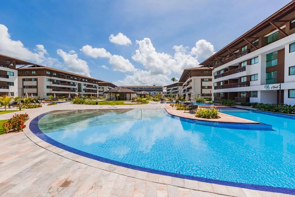 Oportunidade incrível em Porto de Galinhas no Cupe Beach Living - Bangalô mobiliado com 4 