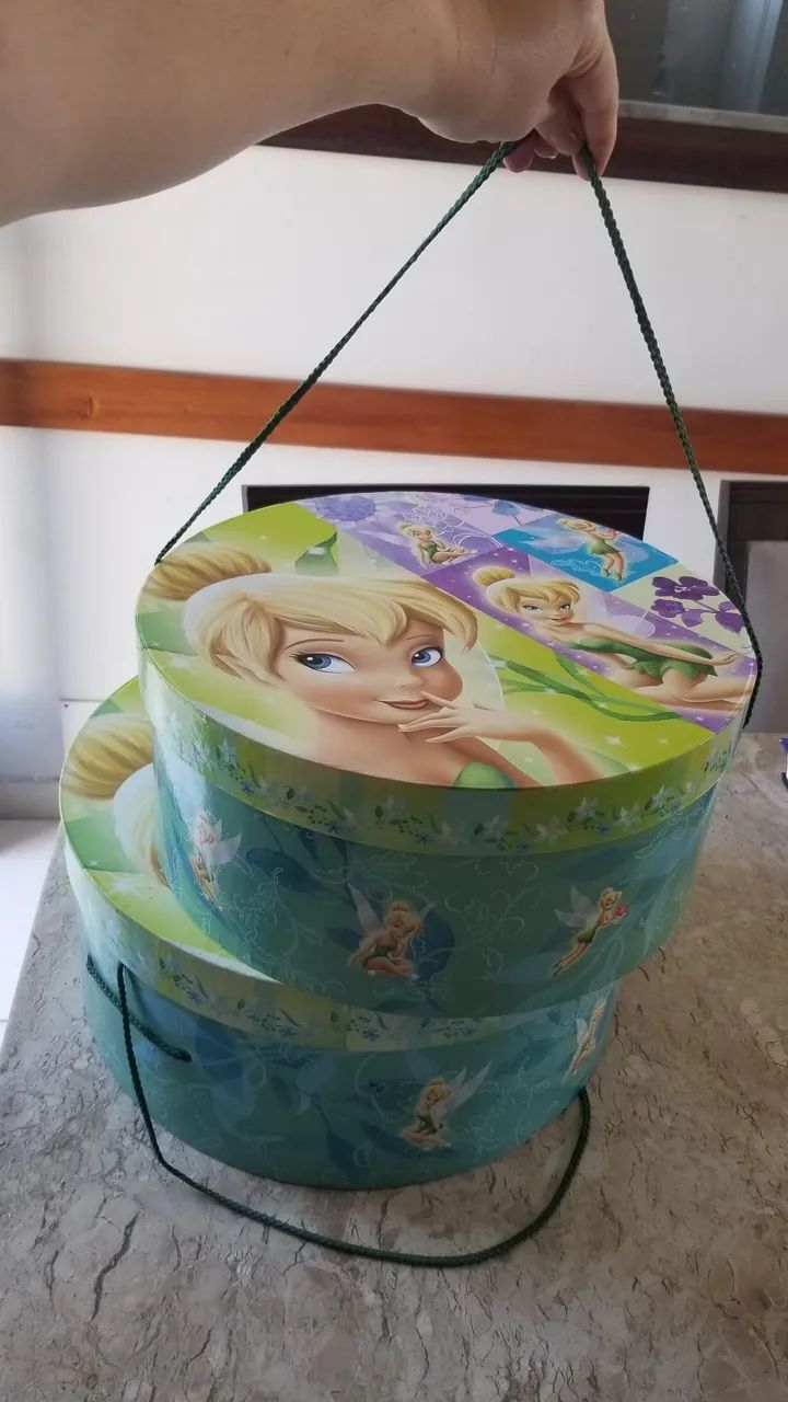 Caixas Decorativas da Tinker Bell - original Disney - Foto 4
