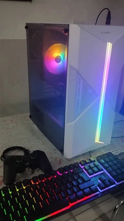 PC Gamer Bluetooth Branco - Foto 2