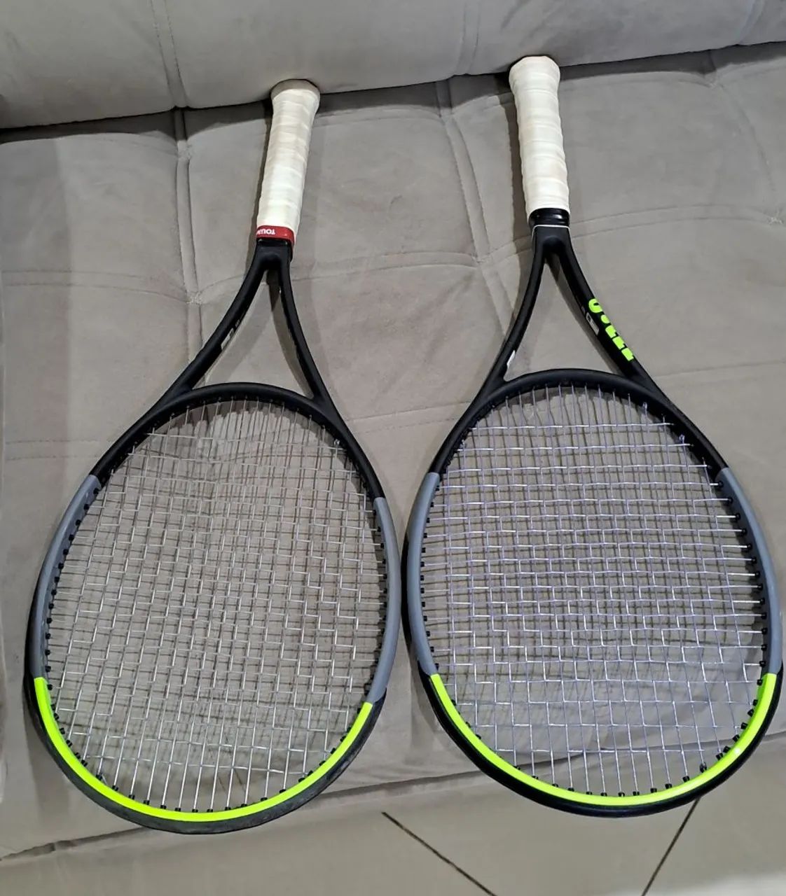 Par de Raquetes de Tênis Wilson Blade 98 V7 18x20  - Foto 5