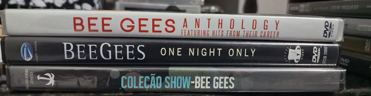 Coleção Dvds Bee Gees - Show, One Night Only e Anthology - Foto 3