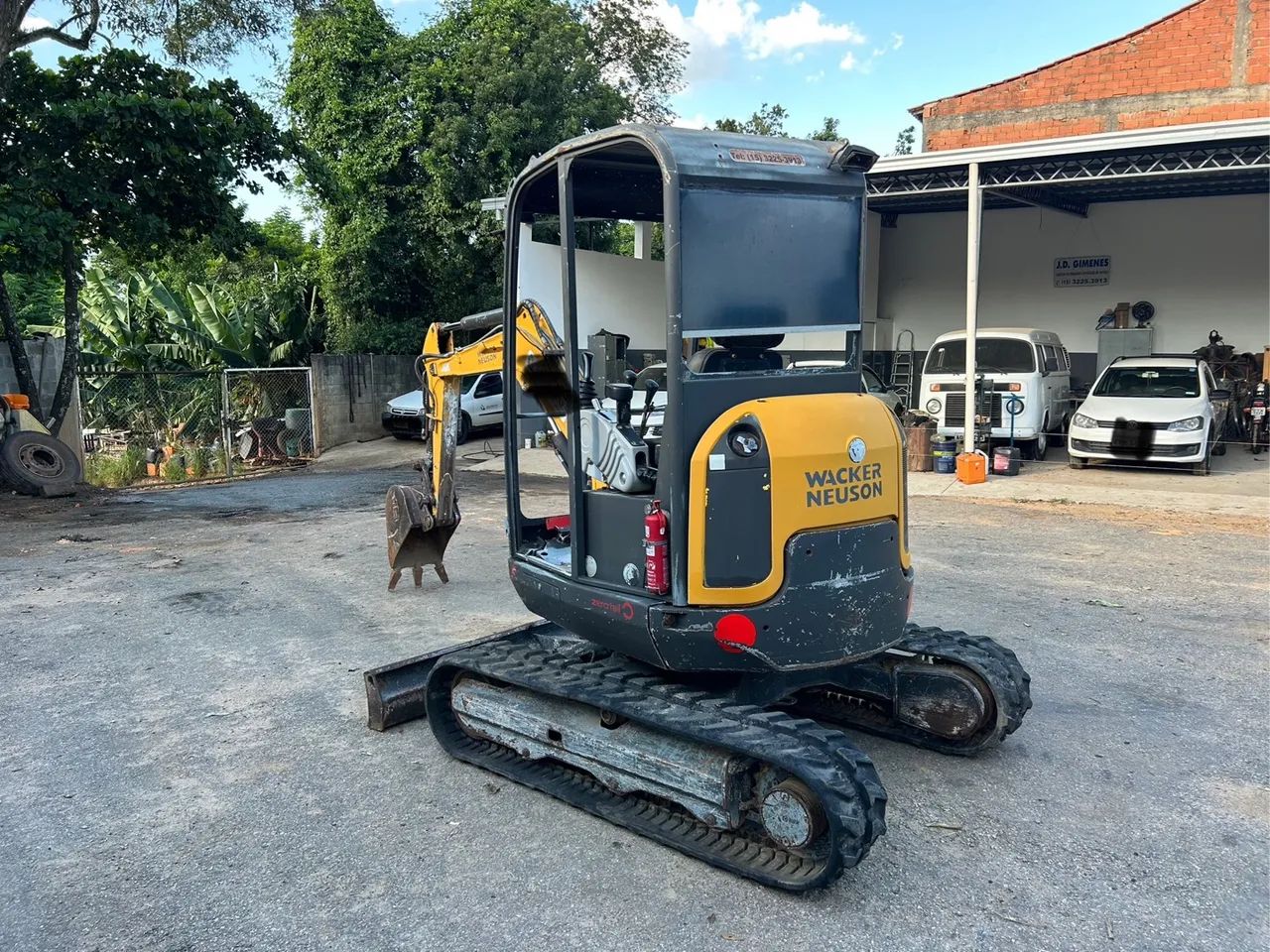 Mini-escavadeira Wacker Neuson Ez28  - Foto 5