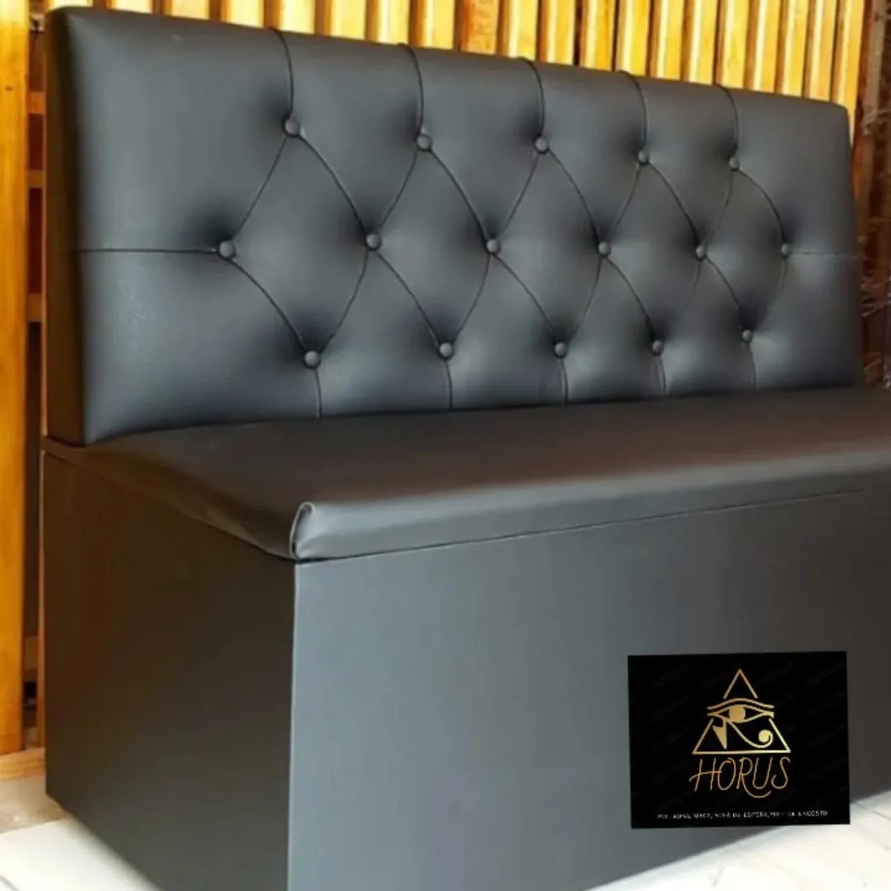 Bancos Estofados Luxuosos - Design Elegante - Foto 3