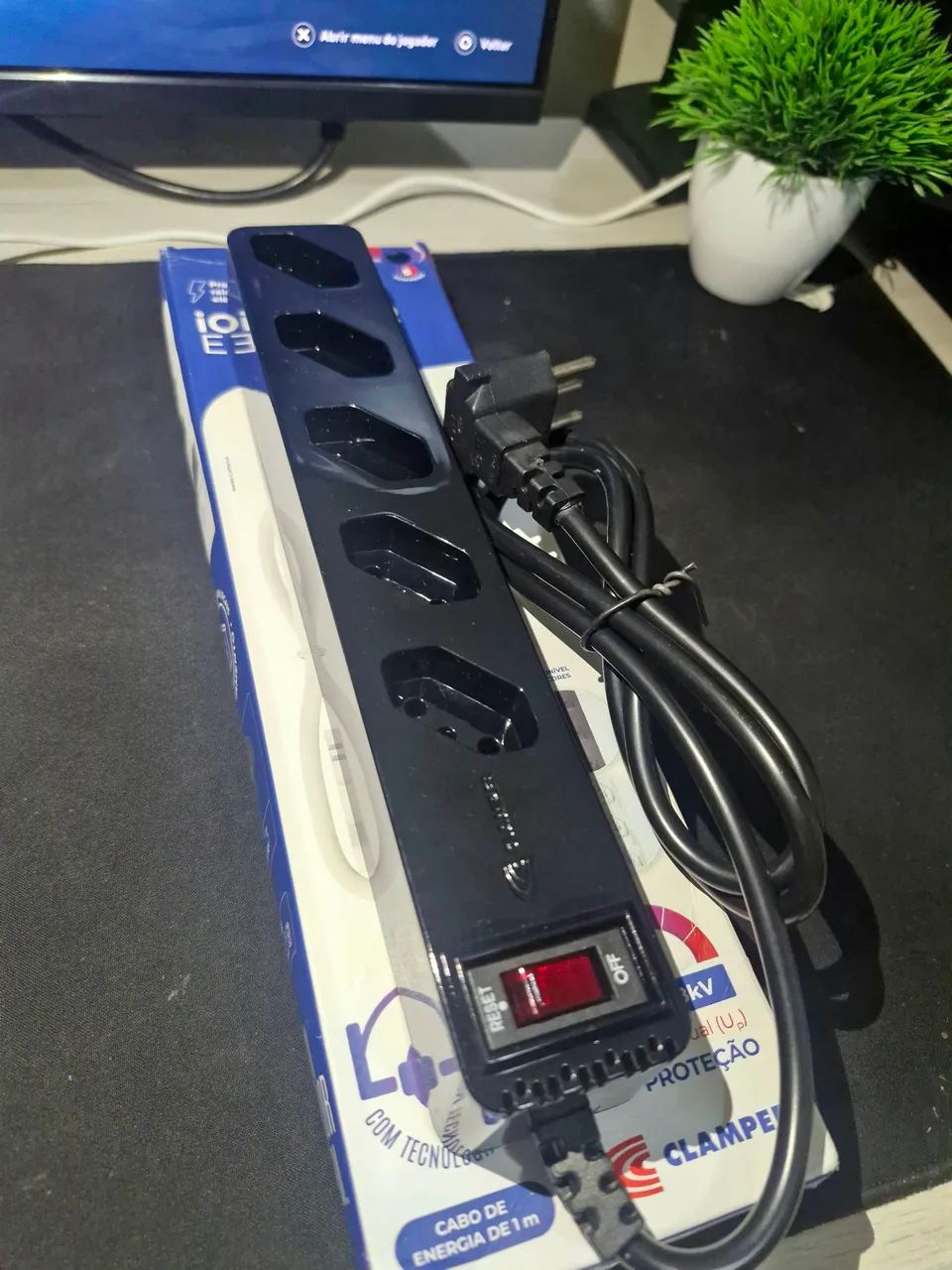 DPS IClamper Power Strip, 5 Outlets, Black64166972848642120