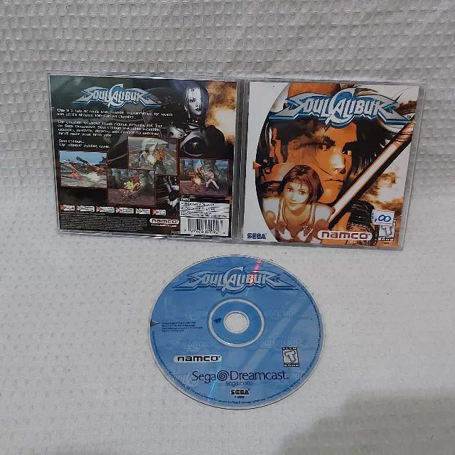 JOGO DREAMCAST SOUL CALIBUR ORIGINAL CIB AM - Foto 2