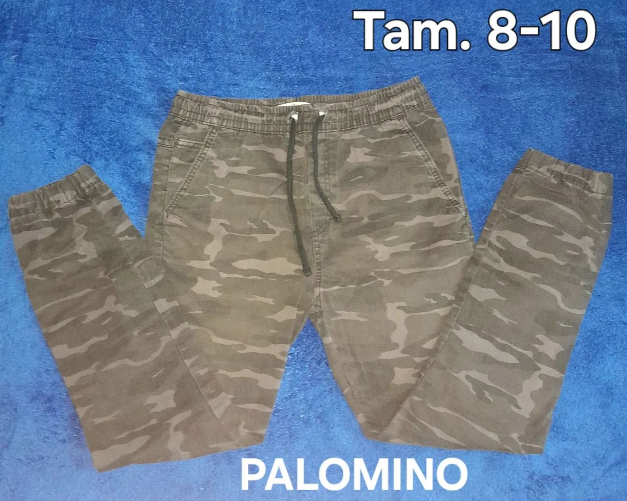 Calça camuflada palomino