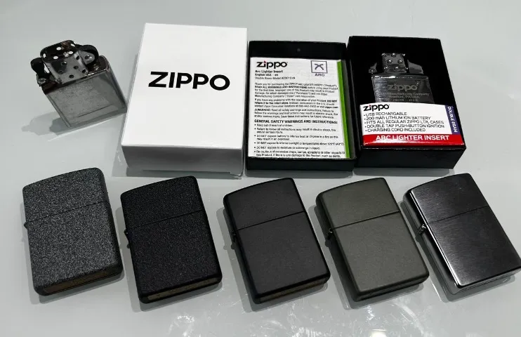 MONTE O SEU ISQUEIRO ZIPPO CLÁSSICO OU ARC PLASMA