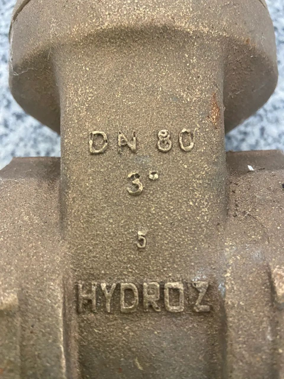 Válvula de Registro de Gaveta 3 DN 80 - Hydroz