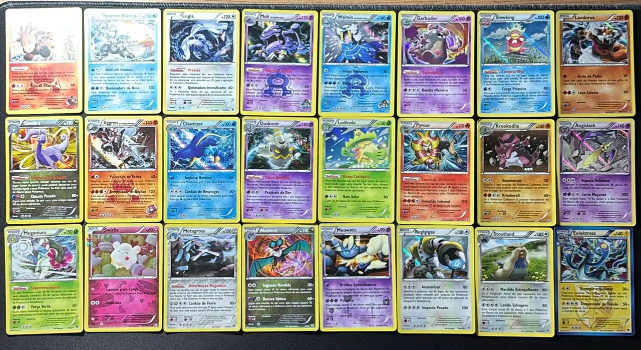 Cartas Pokémon- Lote Foil e Reverse