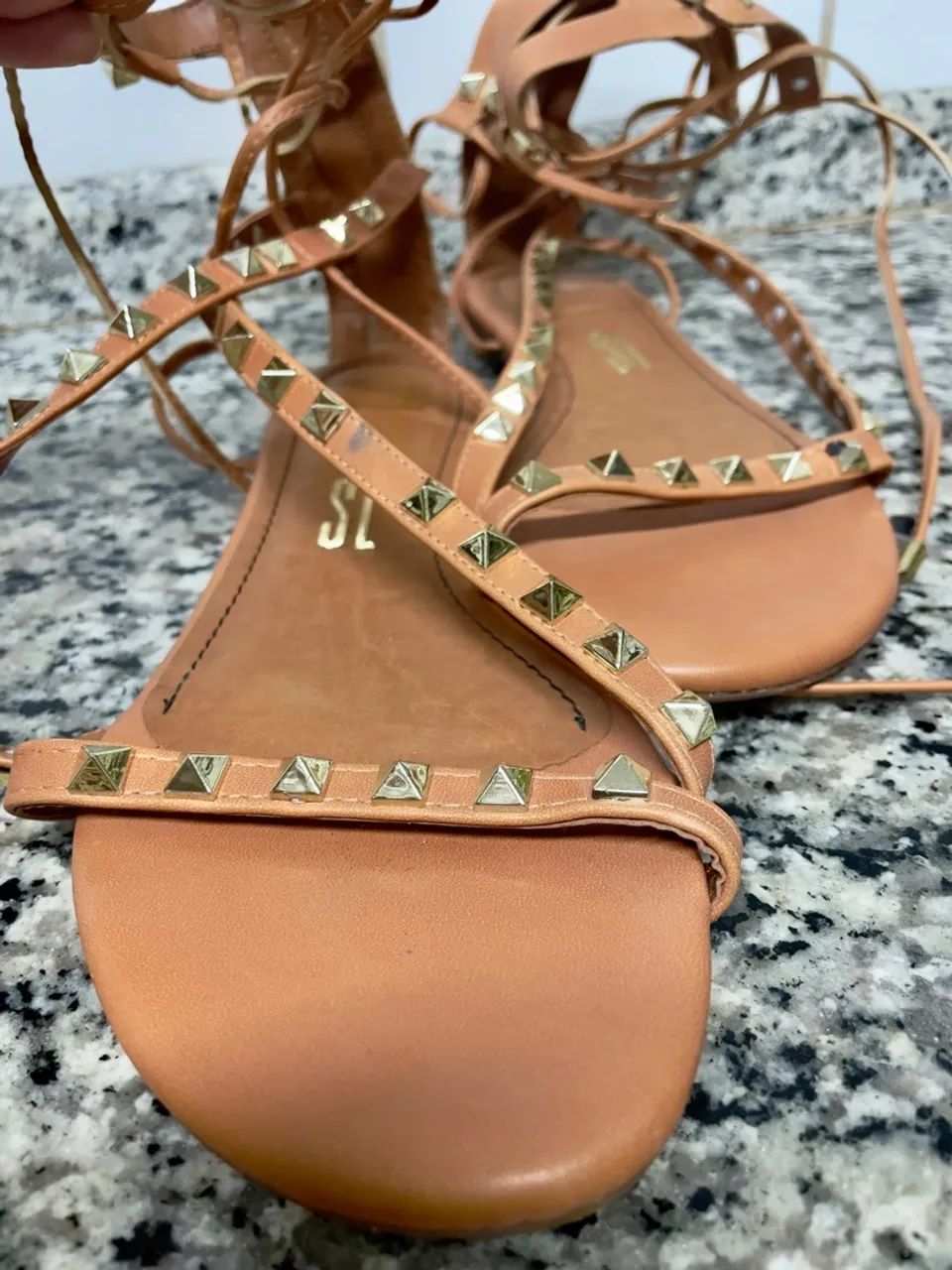 Sandália Gladiadora Santa Lolla - Foto 2
