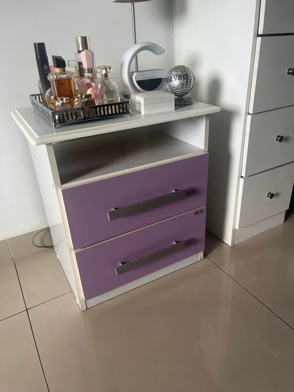 Lilac Nightstand
