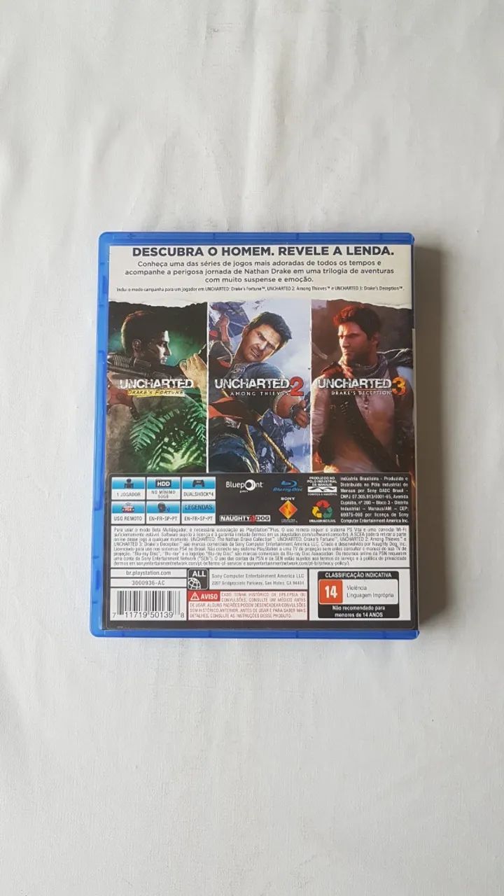 Uncharted: The Nathan Drake Collection PS4 - Foto 4