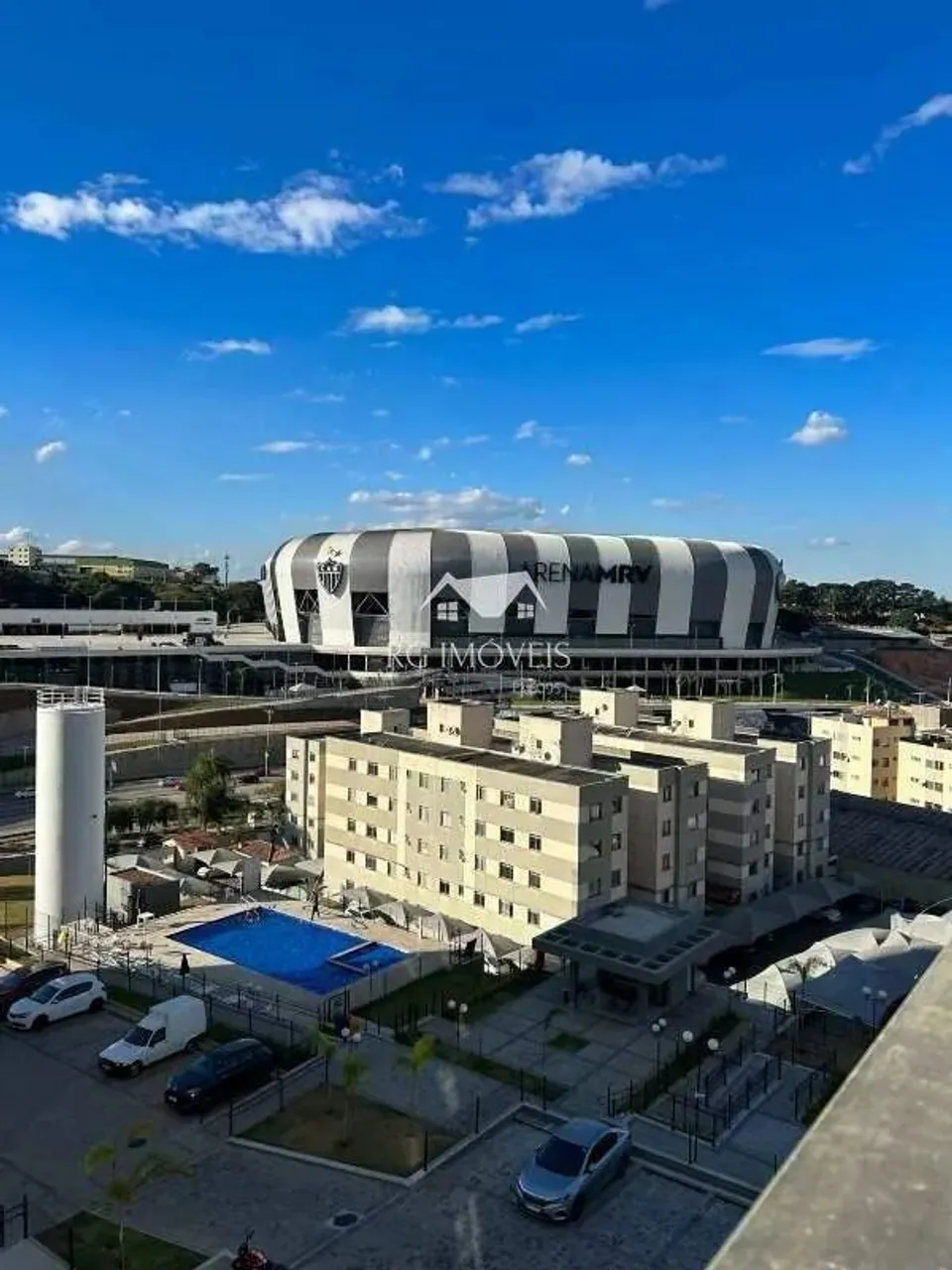 Apartamento 2 quartos em frente ao estádio do Atlético