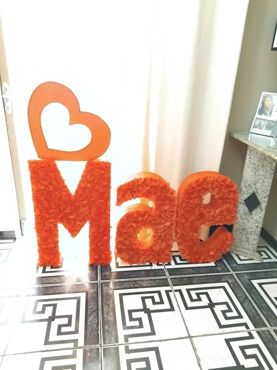Decoração para Festa - Letras 3D 'Mae' - Foto 2
