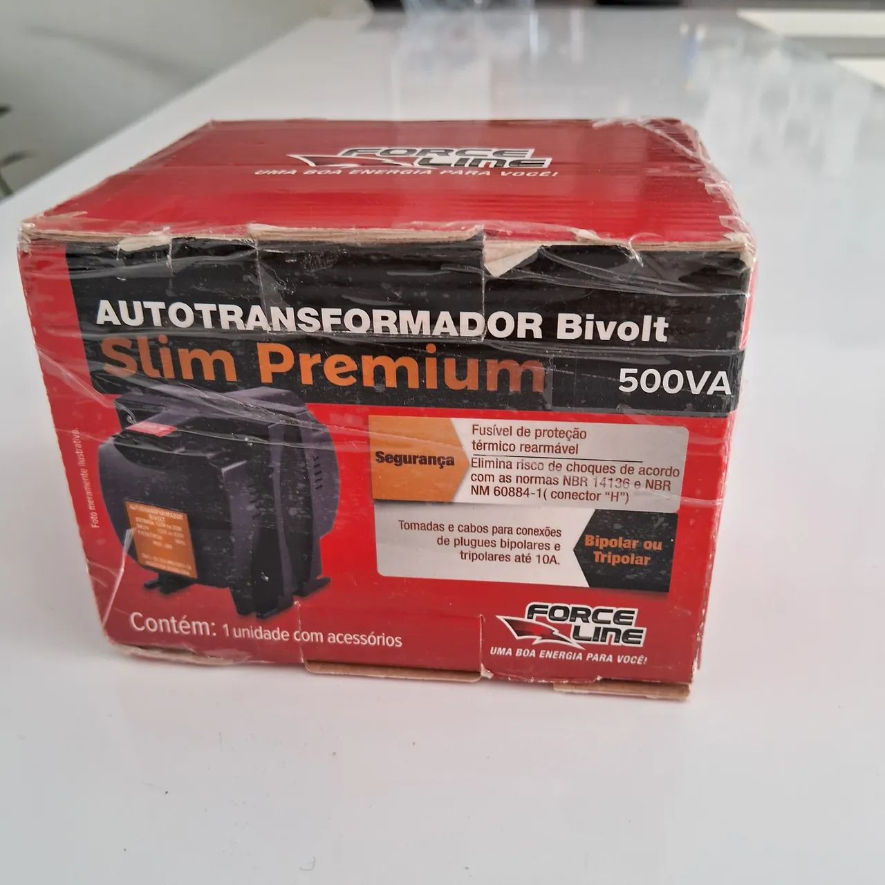Autotransformador Bivolt Slim Premium 500VA