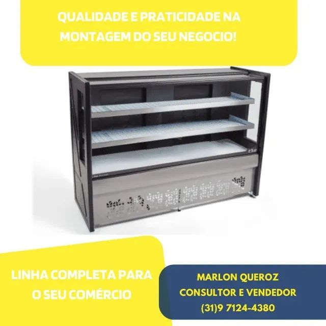 Balcão Refrigerado 1,75M Polar 2 Placas 127/220v