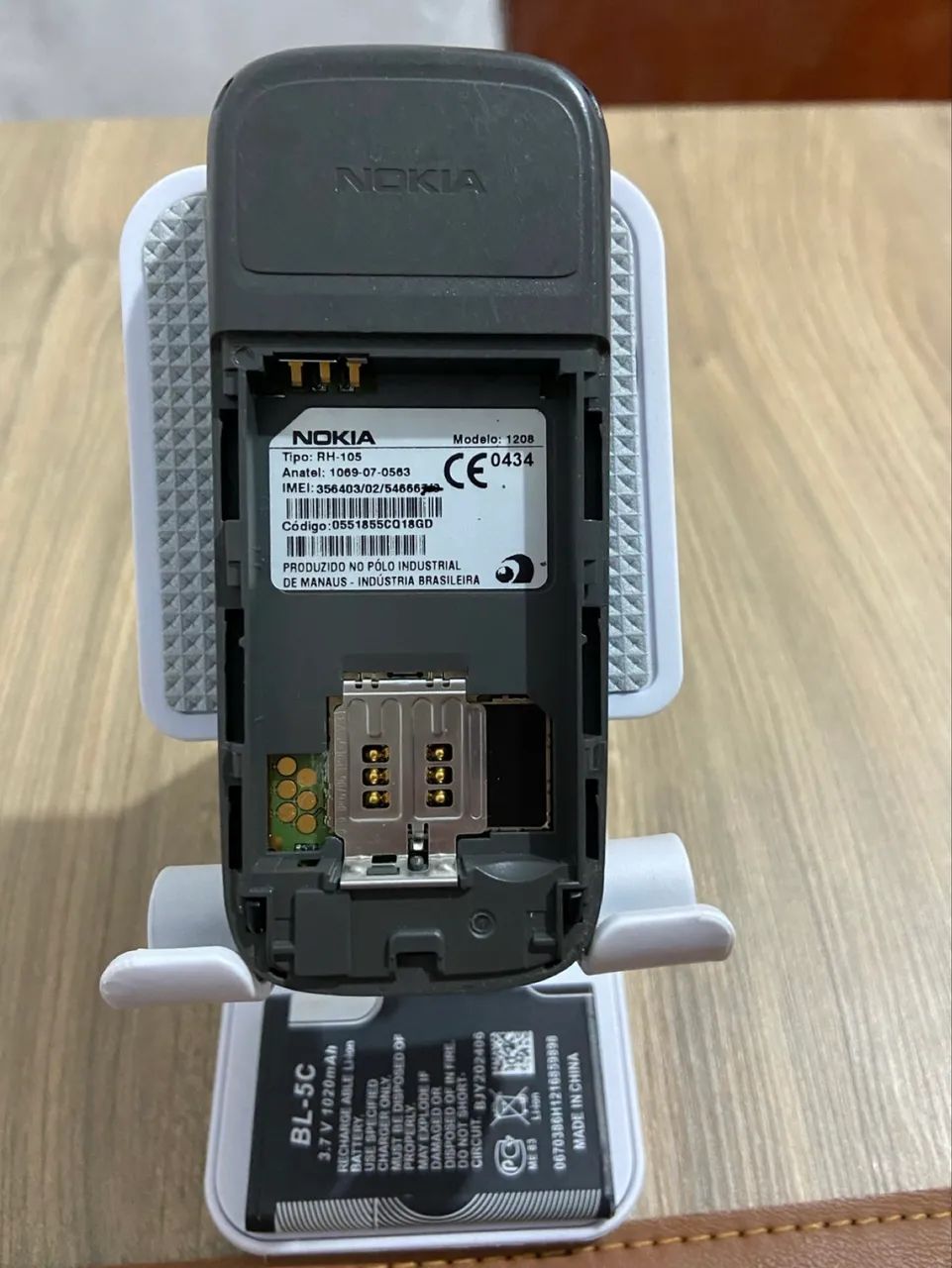 Nokia 1208 Lanterninha Tim, Lanterna, Colecionador  - Foto 5