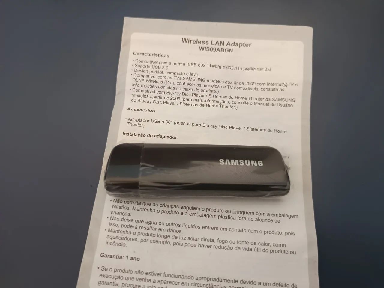 Adaptador wi-fi Samsung WIS09ABGN - Foto 3