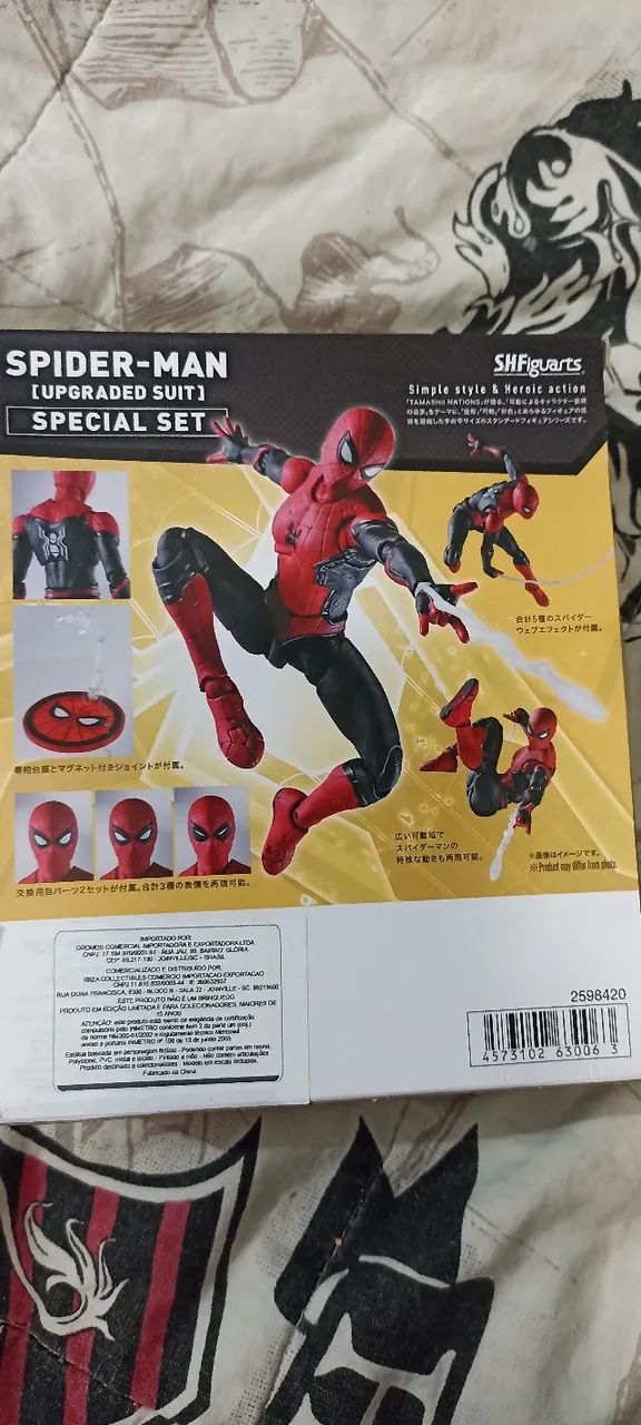 SH Figuarts Spider Man No Way Home Upgraded Suit - Foto 4