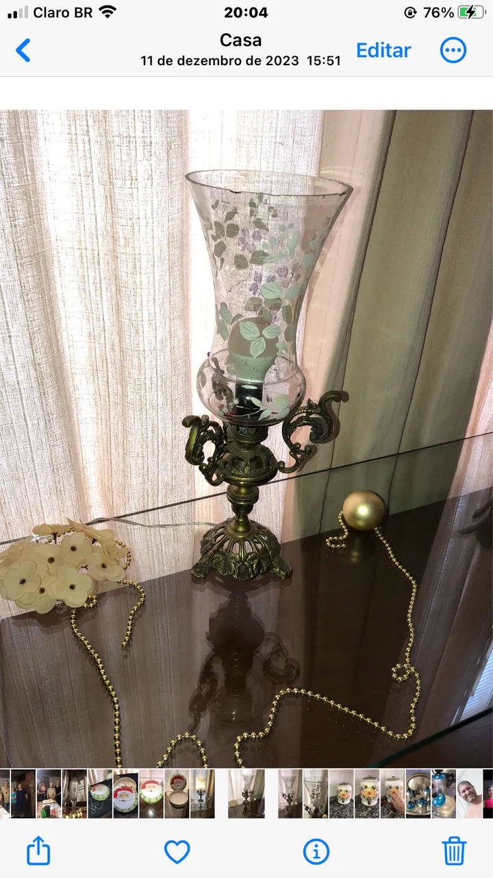 LUMINÁRIA DÉCADA 20 - Foto 4