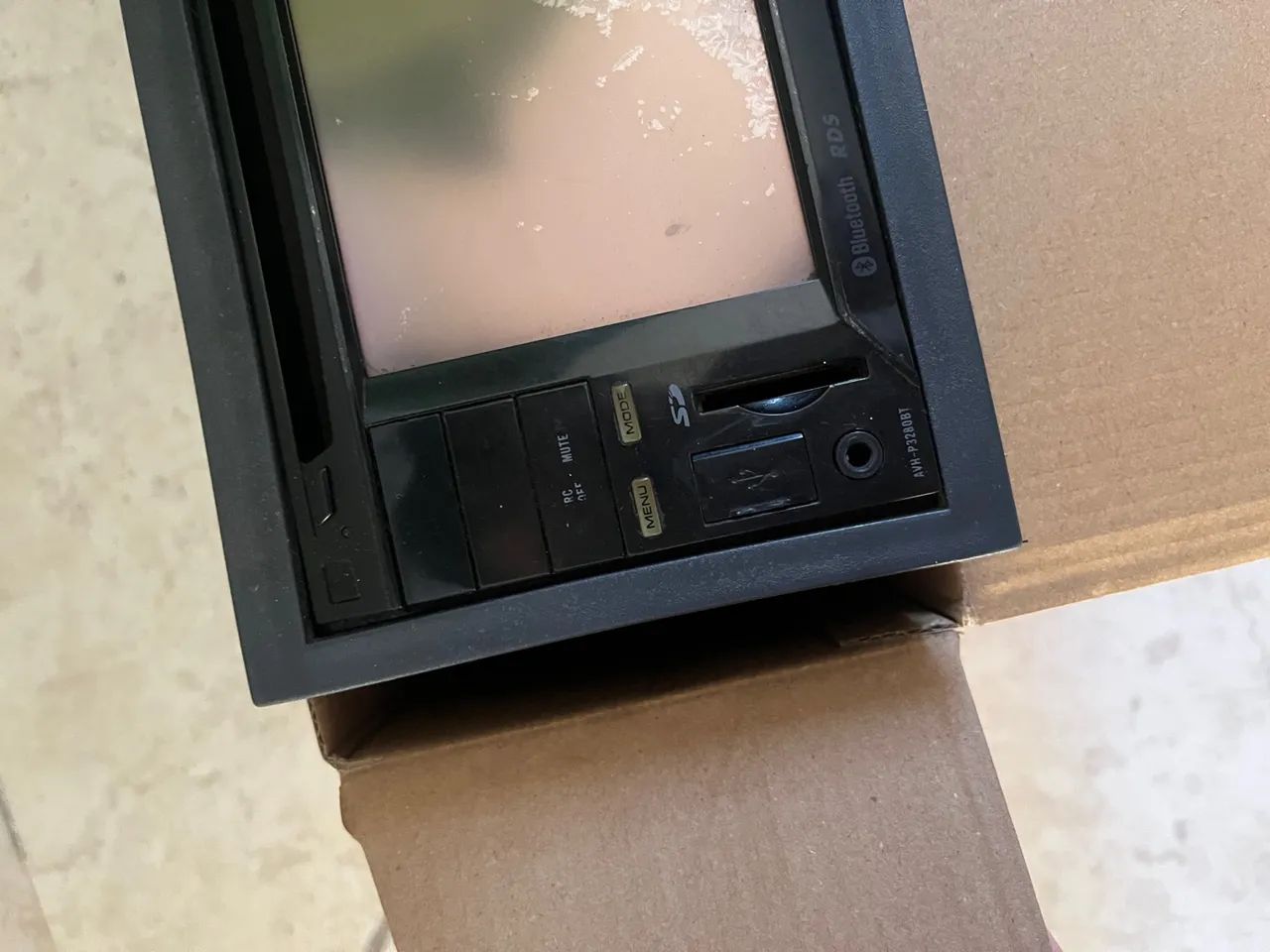 Som automotivo Pioneer Bluetooth com tela - Foto 3