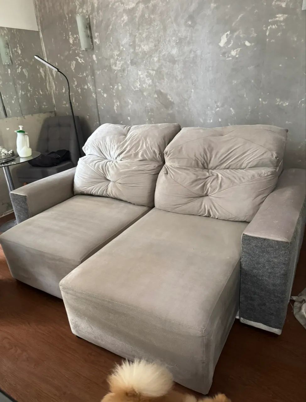 Sofá retrátil usado 64596061033729121