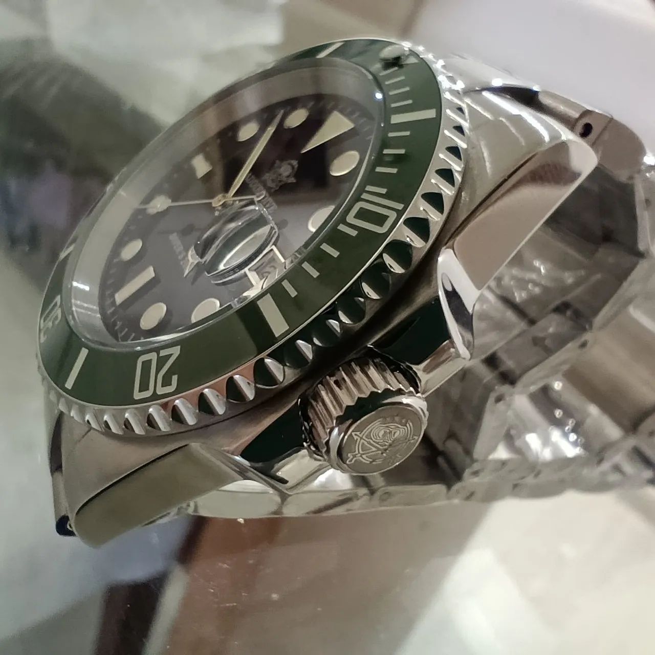 Relógio AddiesDive Submariner Quartz Myiota 2115<br> - Foto 2