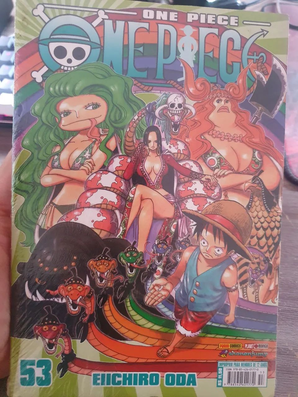 One Piece Volume 53 - Lacrado - Livros e revistas - Rochdale
