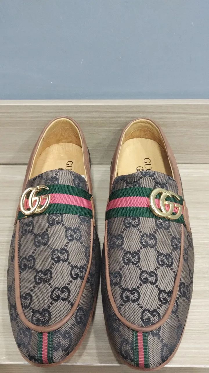 Sapatos Gucci Marrom - Foto 3