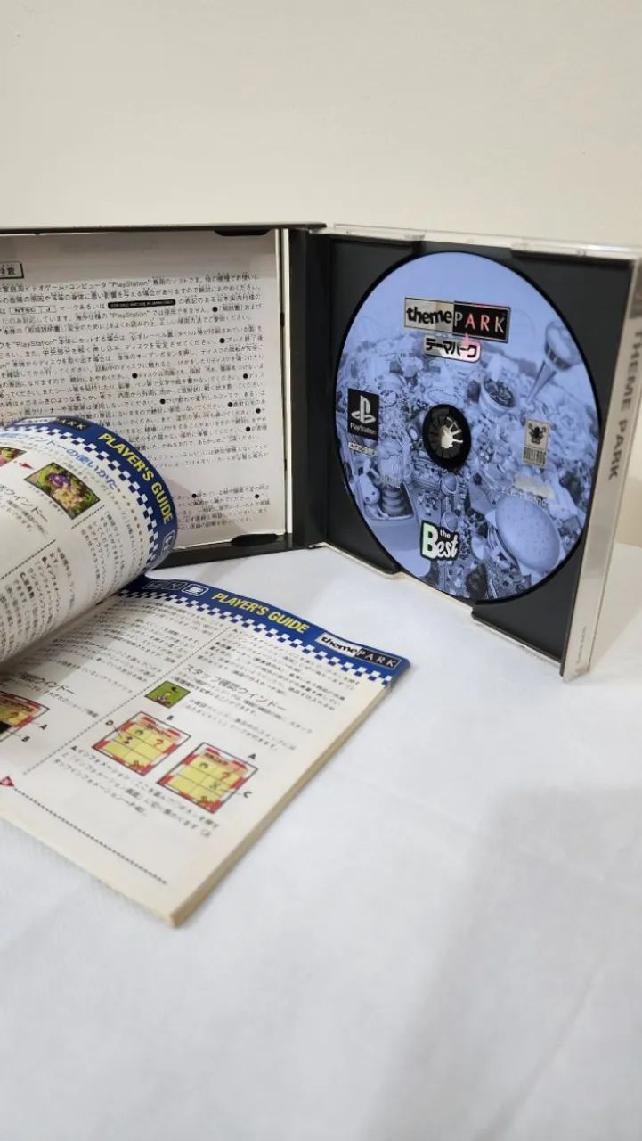Jogo Theme Park - PlayStation 1 (PS1) Original - Foto 4