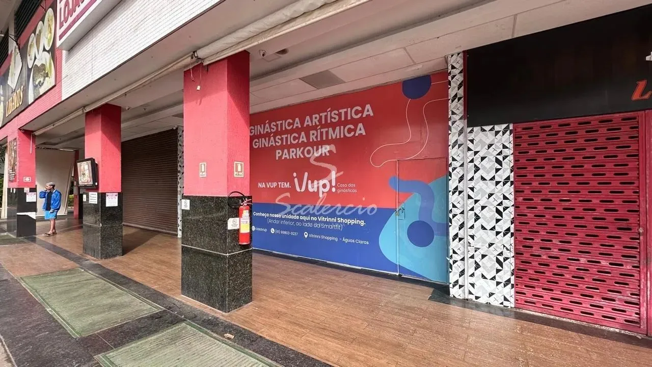 Loja 42 m², frente rua ao lado do Libanus, Vitrinni Shopping, Aguas Claras, Aluguel sem fi