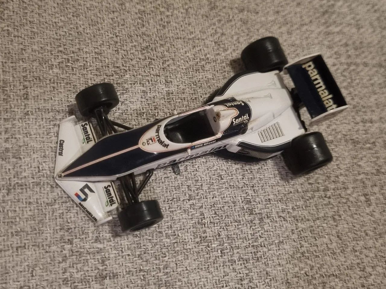 Formula 1 Nelson Piquet sem retrovisores