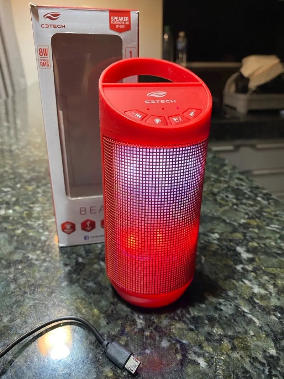 Caixa de Som Bluetooth C3tech - Foto 2