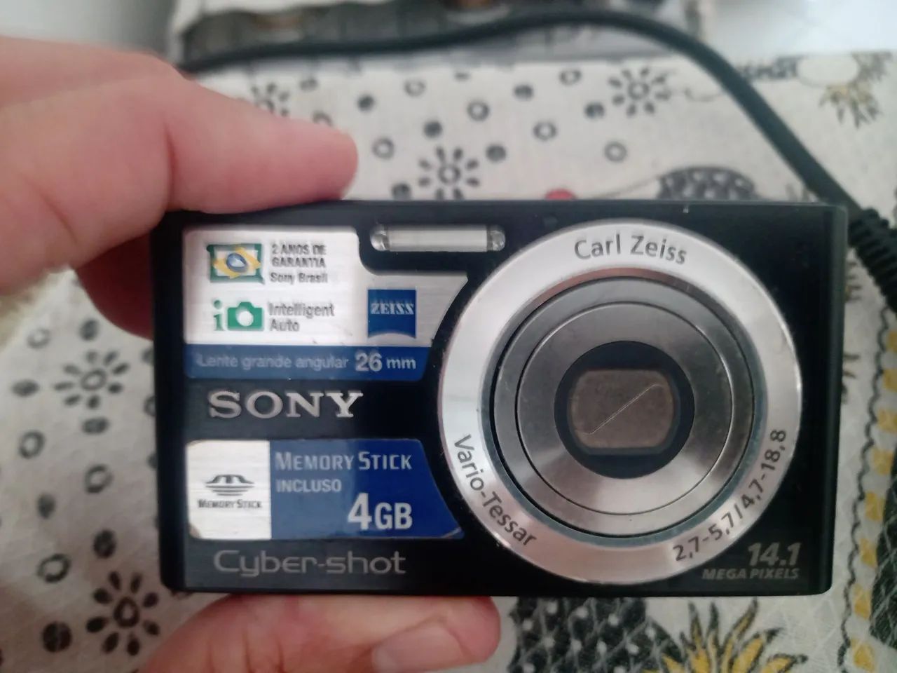 Câmera Digital Sony Cyber-shot 14.1 MP com 2GB de Memória - Foto 2