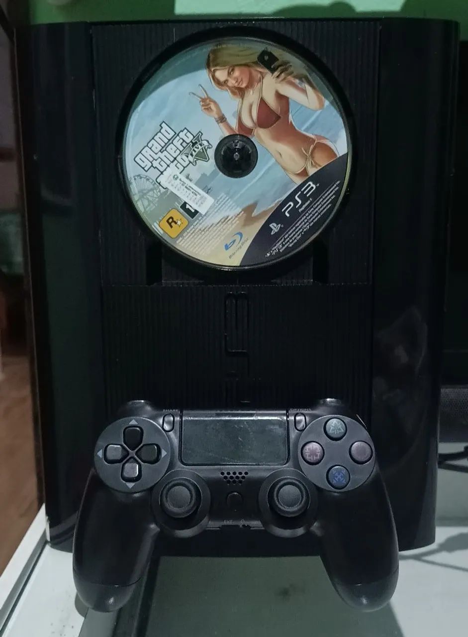 PS3 super slim 1 controle ps464297981266307120