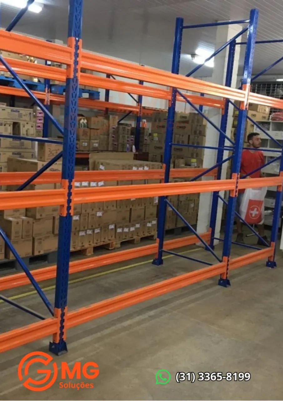 Porta Pallet Organização e Armazenamento de Carga