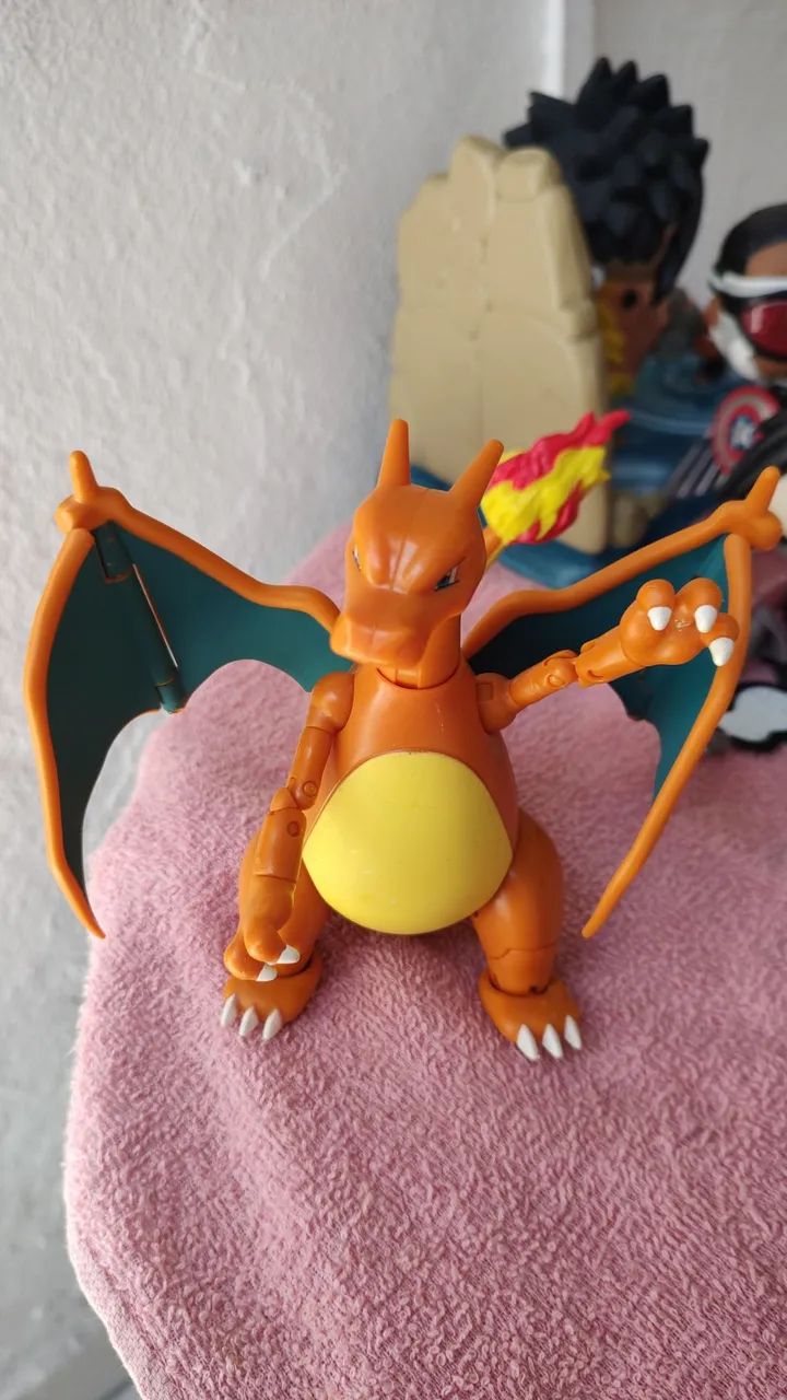 Boneco chalizard original articulado pokemon - Foto 3