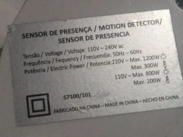 Sensor de Presença 360° de Sobrepor em Teto Tramontina Bivolt com Fotocélula Branco - Foto 5