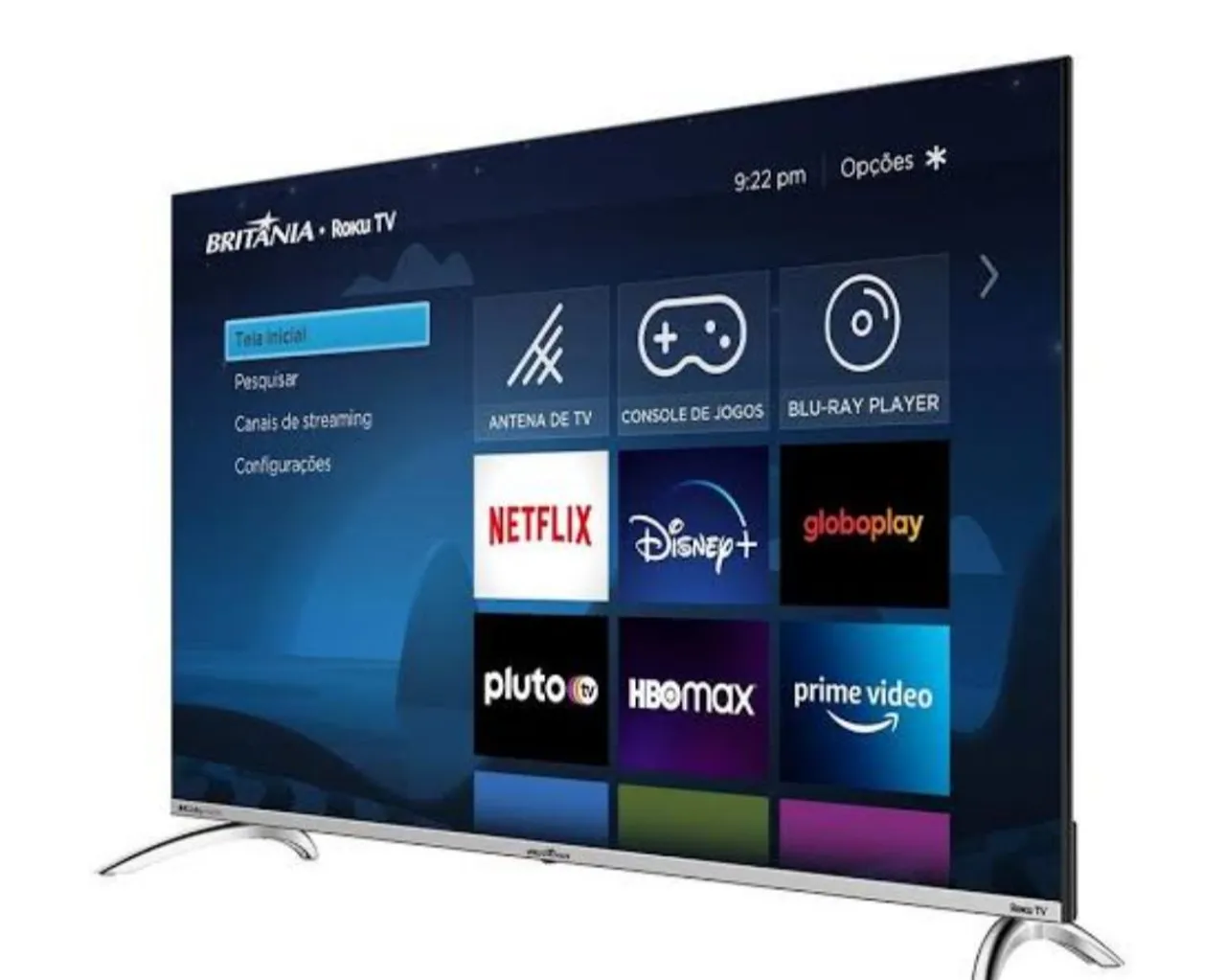 SmarTV Roku TV - Smart TV com diversos aplicativos