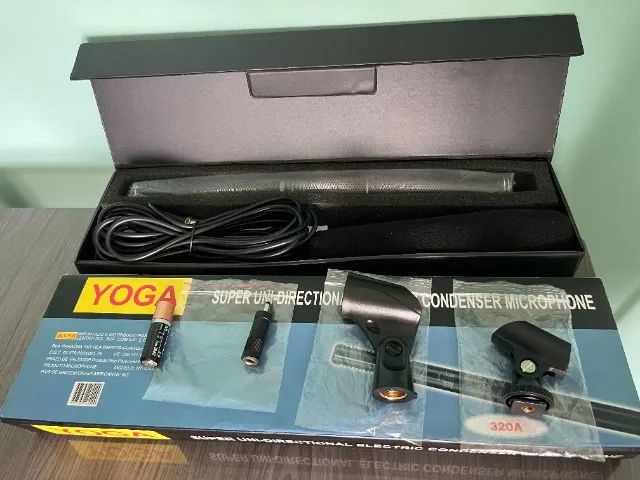 Microfone Csr Yoga Ht-81 Shotgun Super Unidirecional em perfeito estado - Foto 4