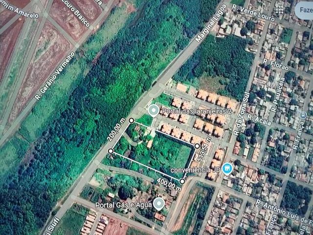 vendo área de 14.700 metros na Av. Nasri Siufi, marginal lagoa, - Foto 2