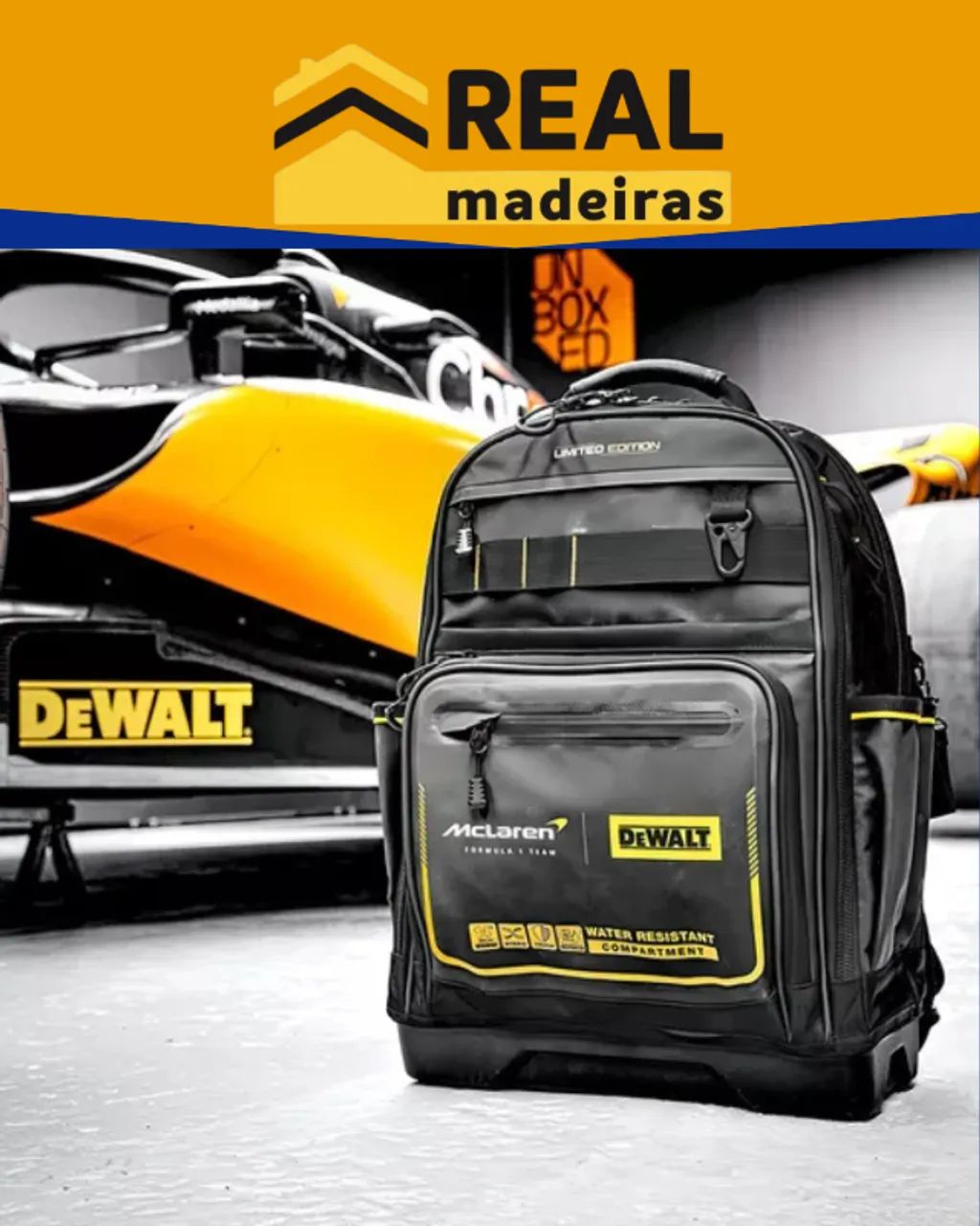 MOCHILA MCLAREN DEWALT TSTAK DWST60122-1  - Foto 3