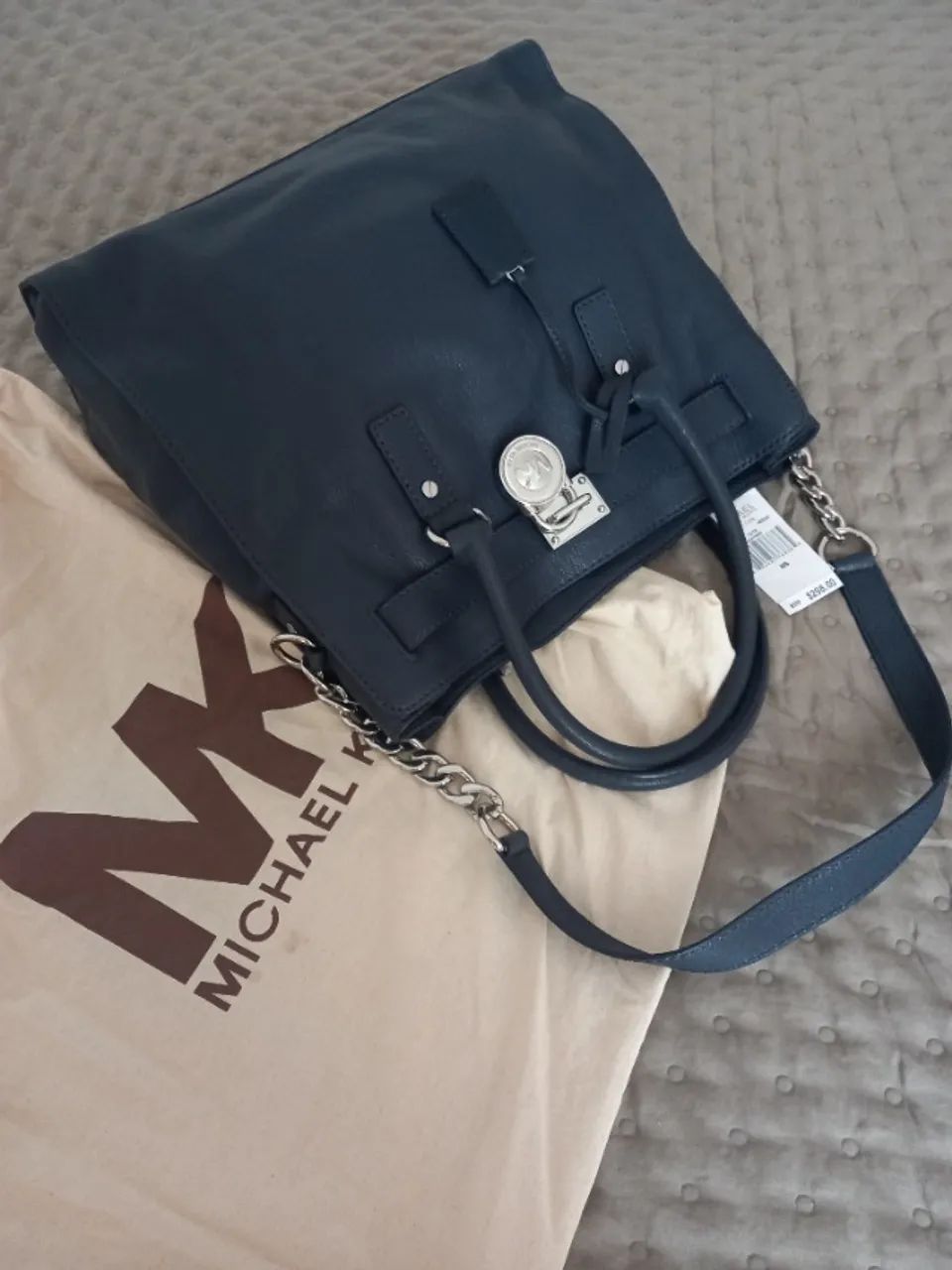 Bolsa de couro original Michael Kors - Hamilton - Foto 3