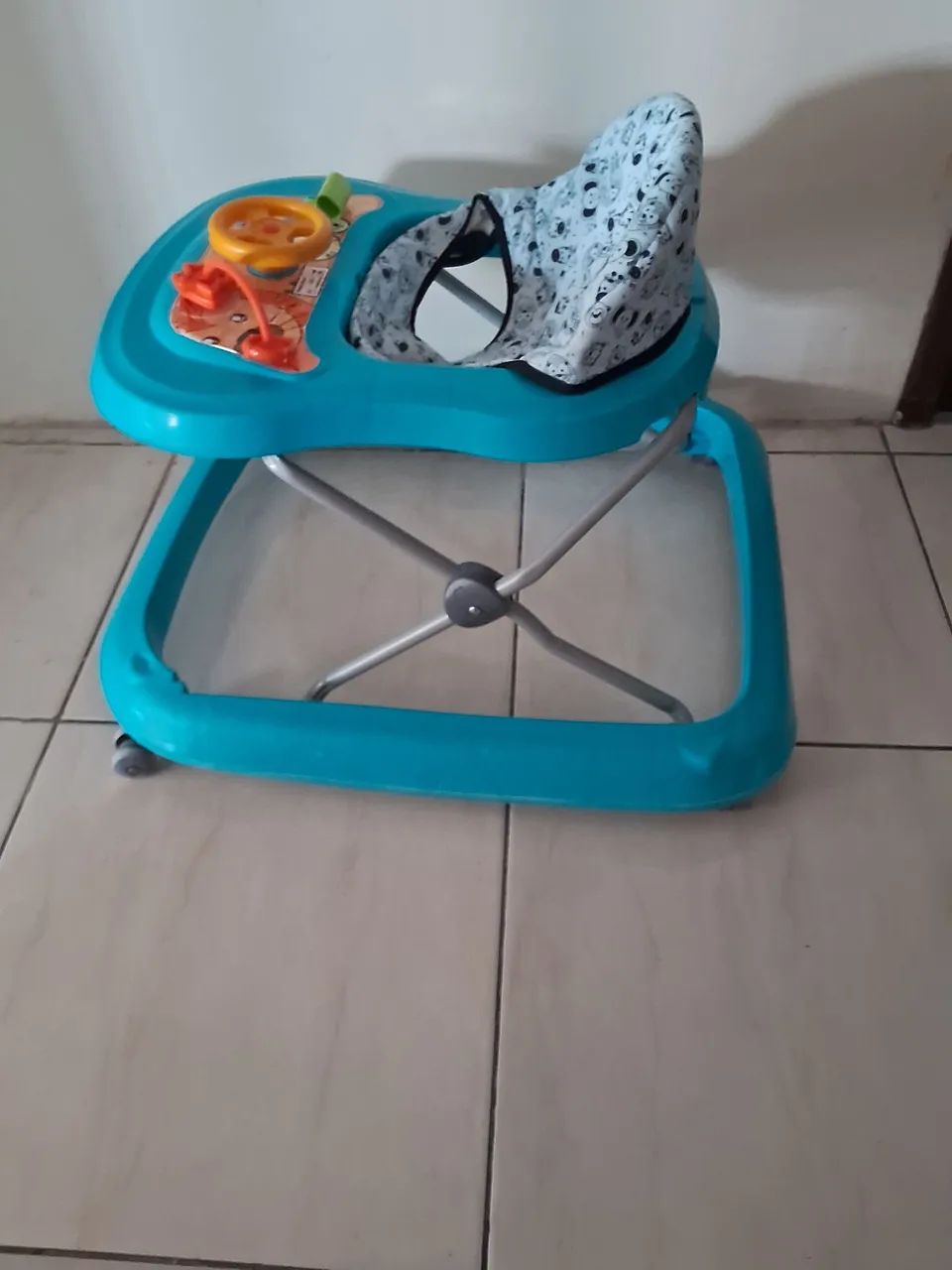 Andador Bebê Azul com Brinquedos zap *  - Foto 3