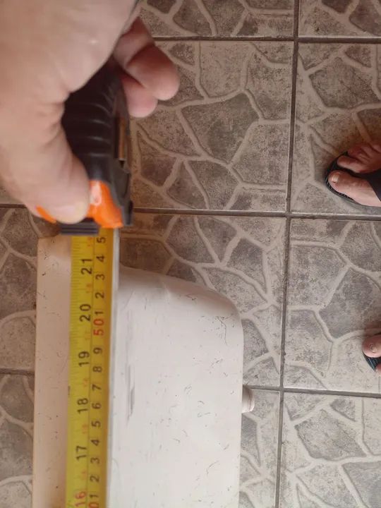 Tanque Gran Pre Mold 55x57 TDF 34L Branco - Foto 3