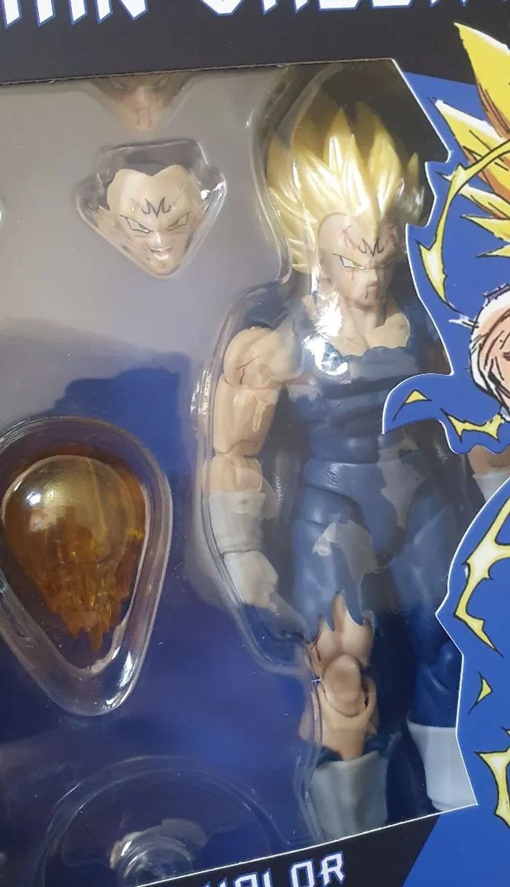 Majin Vegeta Super Saiyajin black hole tk versão B - Foto 3