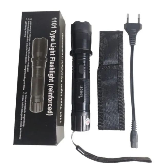 Lanterna iluminação prática e segurança integrada. - Foto 2